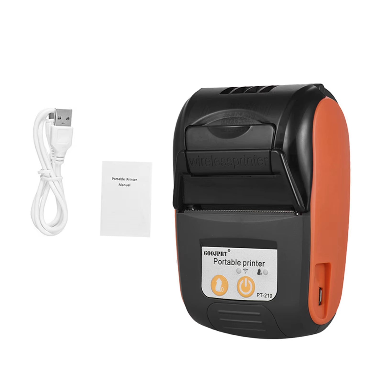 Compact and Efficient Bluetooth Thermal Printer for Android and iOS - Perfect for On-the-Go Printing